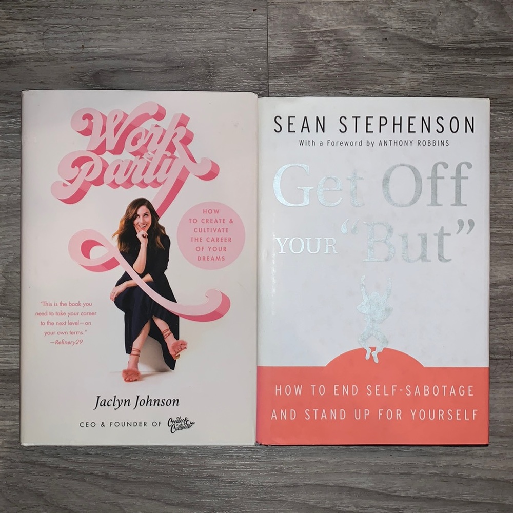 Self development books (excellent condition)